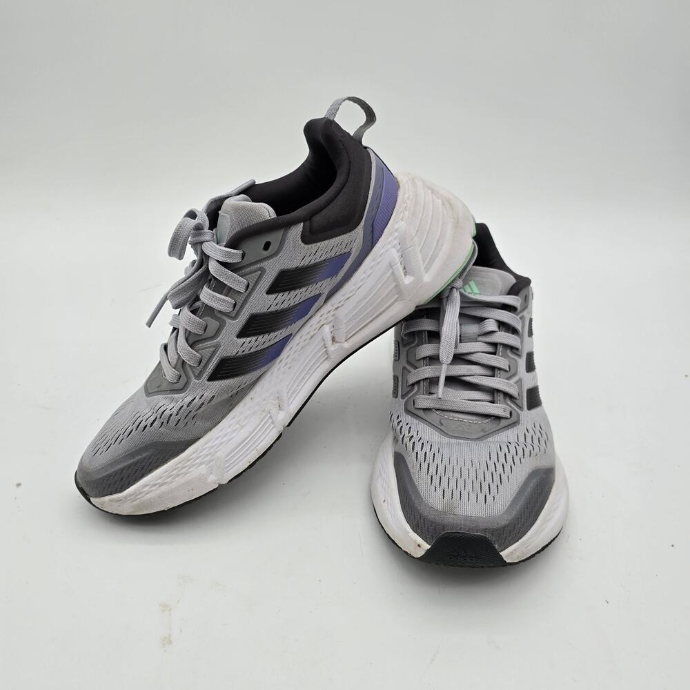 Adidas Womens 7 Gray Shoes Sneakers GZ0608 Questar Halo Silver Light Purple